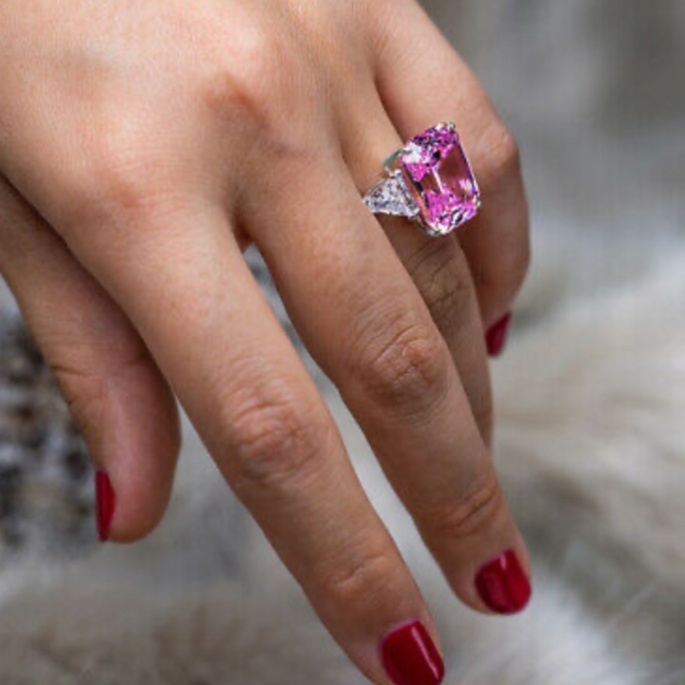 New Gorgeous 925 Silver Ring Size 6-10 - Picture 4 of 4